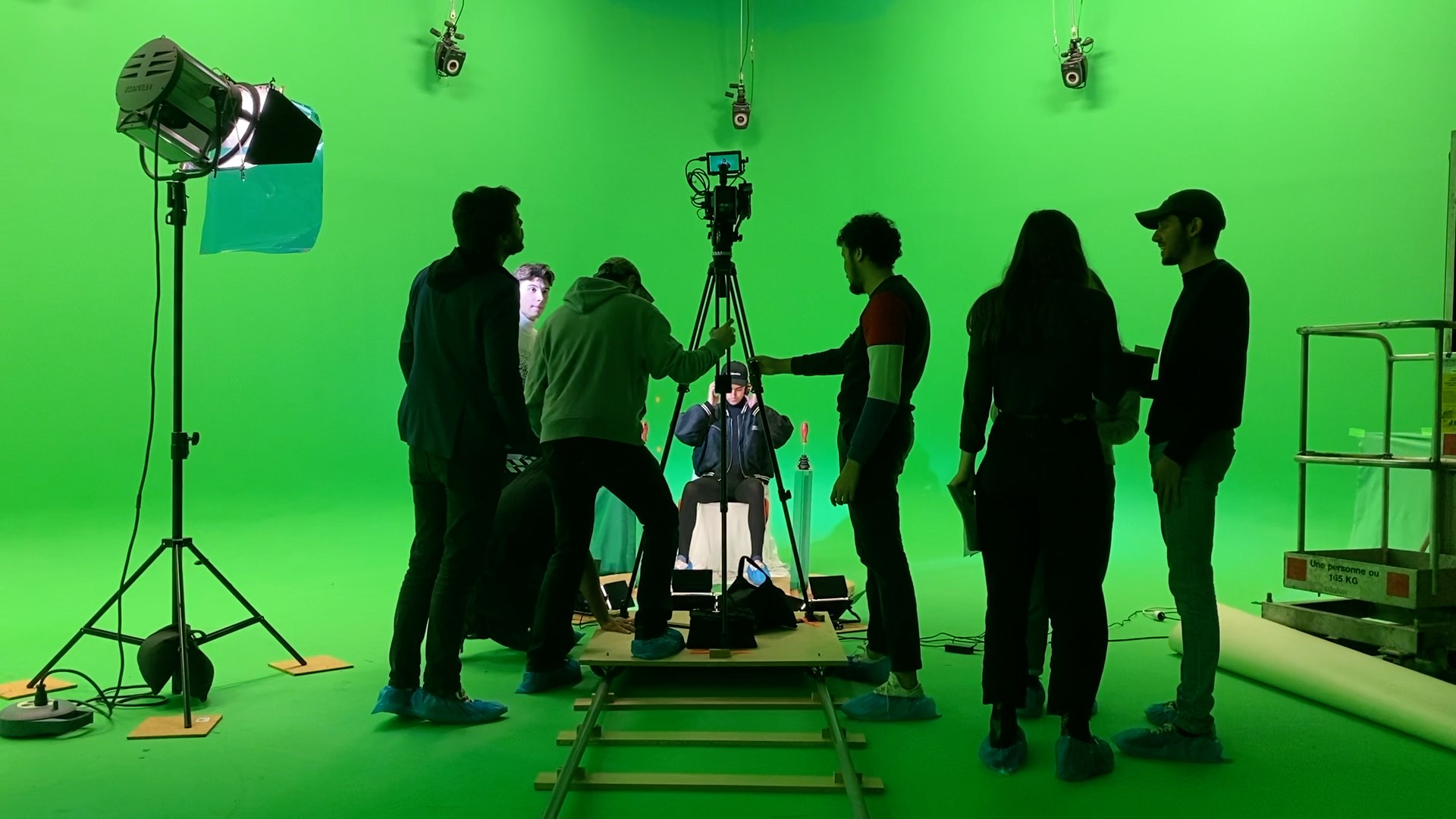 Tournage fond vert