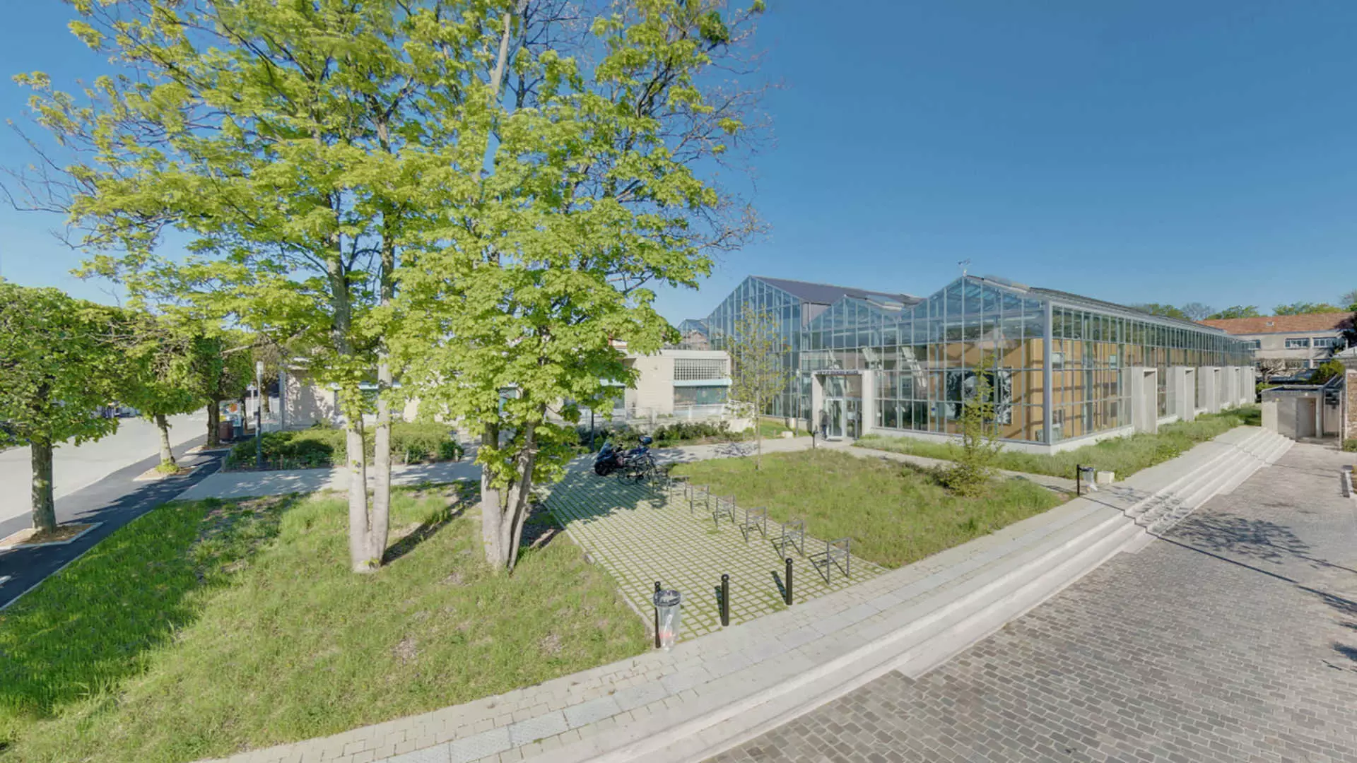 Vue du campus de l’école Georges Méliès