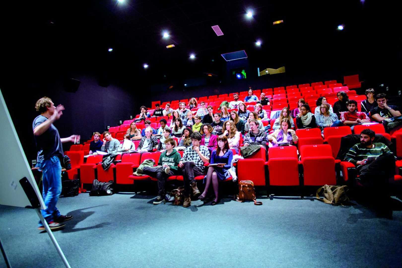 Projection des films