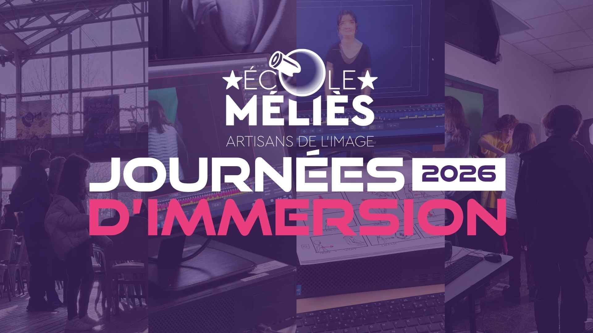 Journées d’immersion d’Hiver 2026 à l’École Méliès