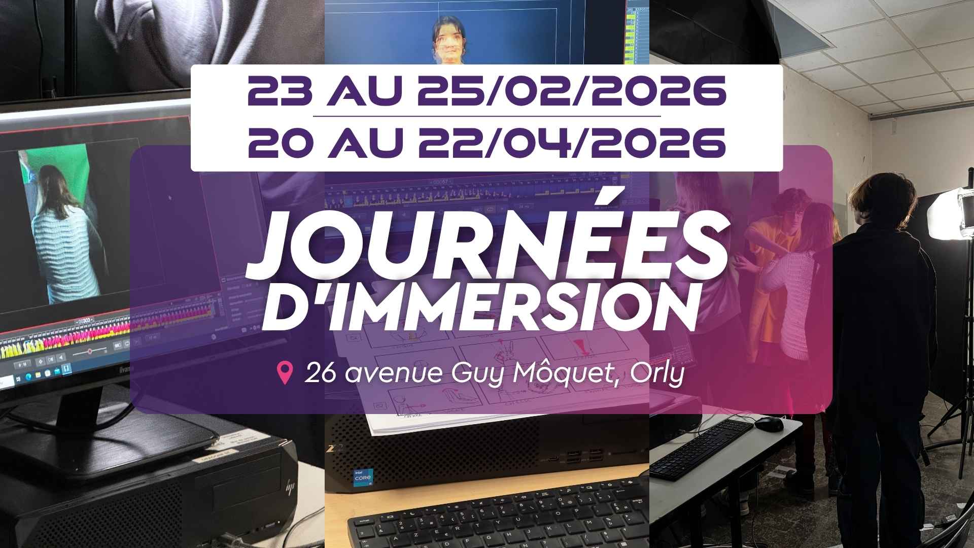 Journées d’immersion d’Hiver 2026 à l’École Méliès