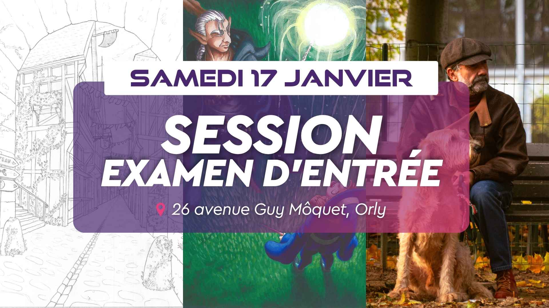 Première session du concours à l’École Méliès