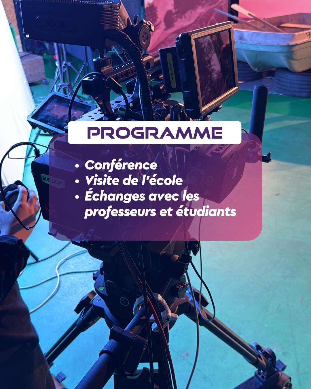 Affiche JPO Méliès