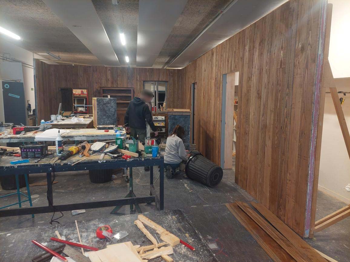 Installation plateau virtuel - copyright ENSACF