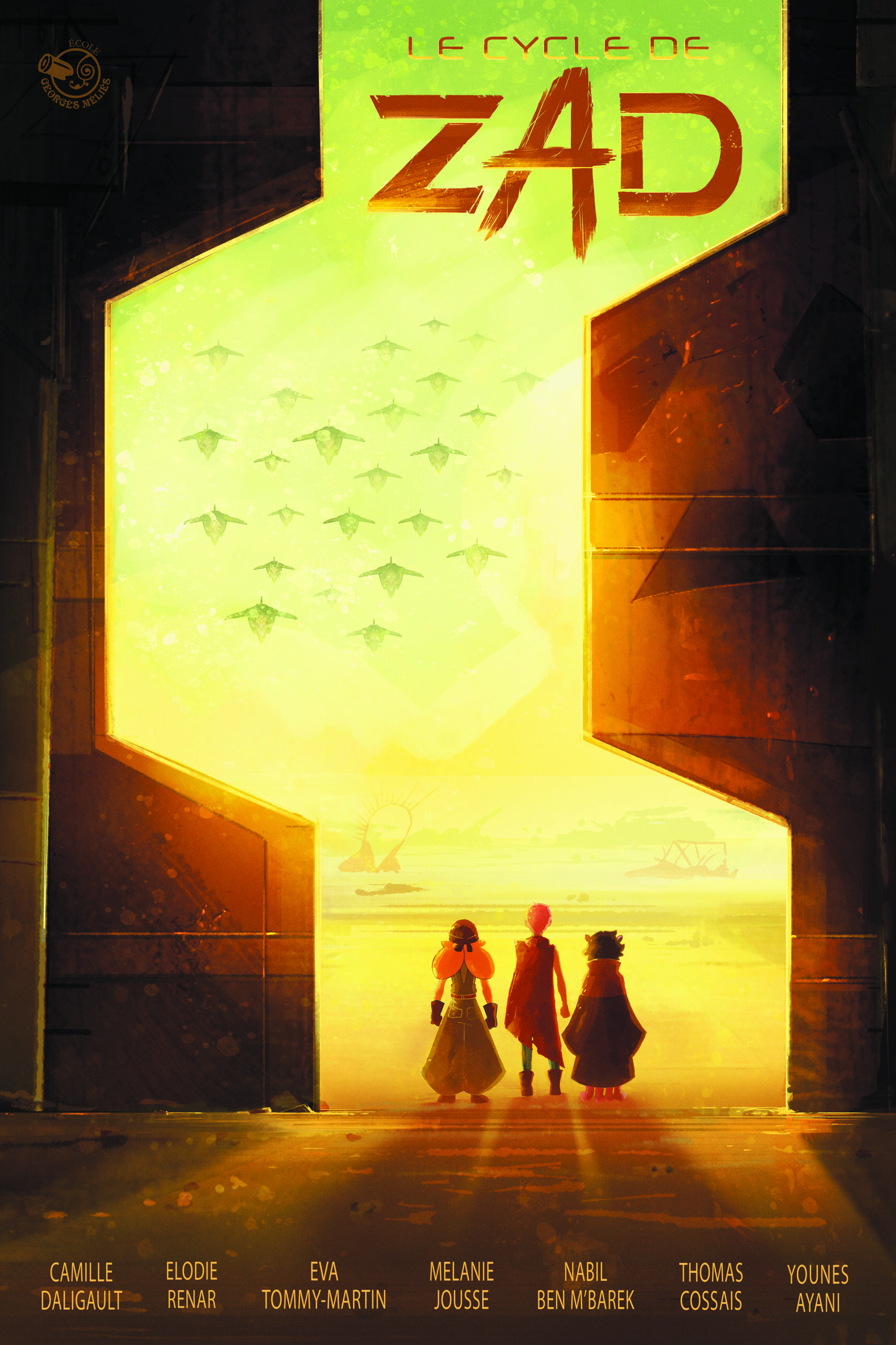 Affiche Le Cycle de ZAD