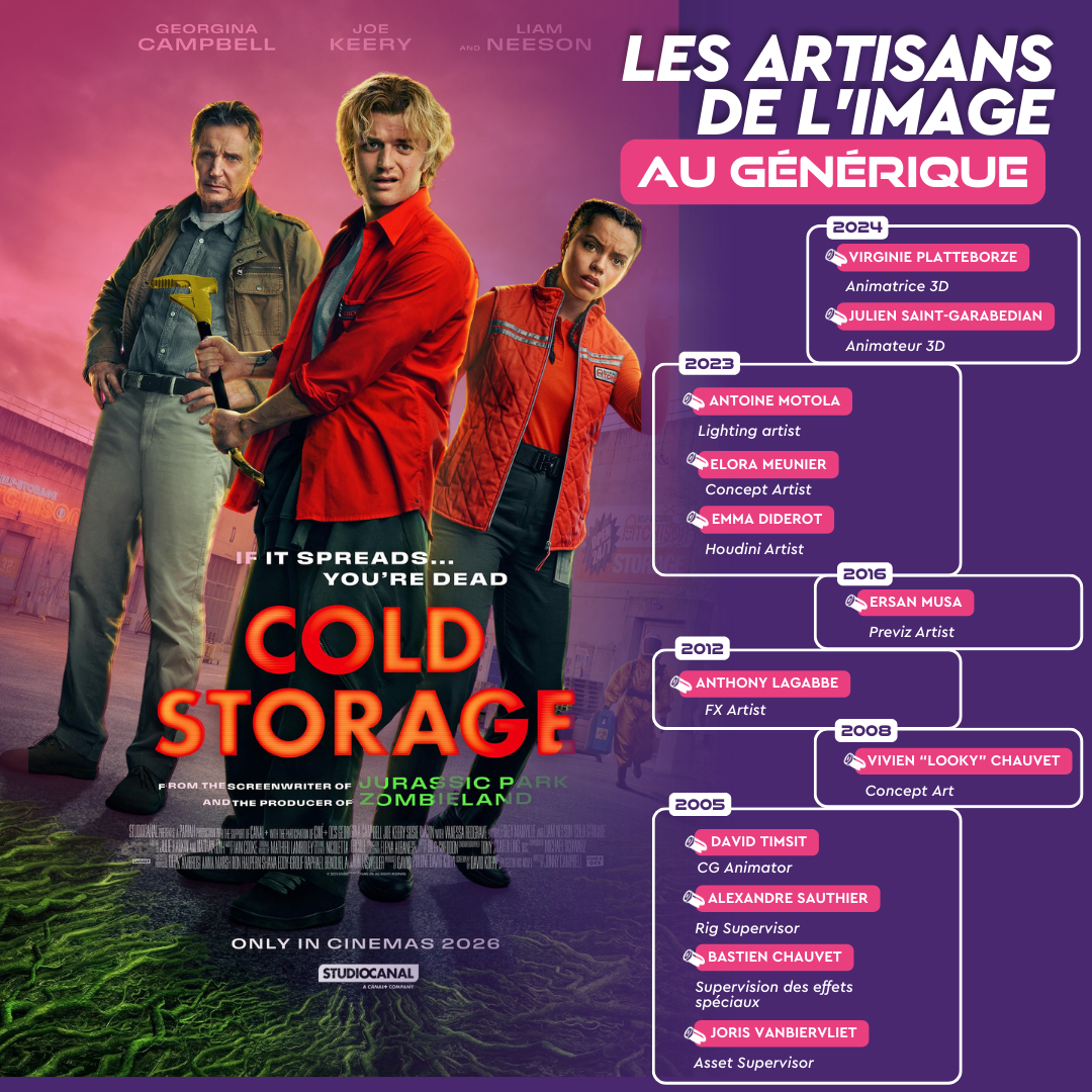 Anciens élèves École Méliès au générique