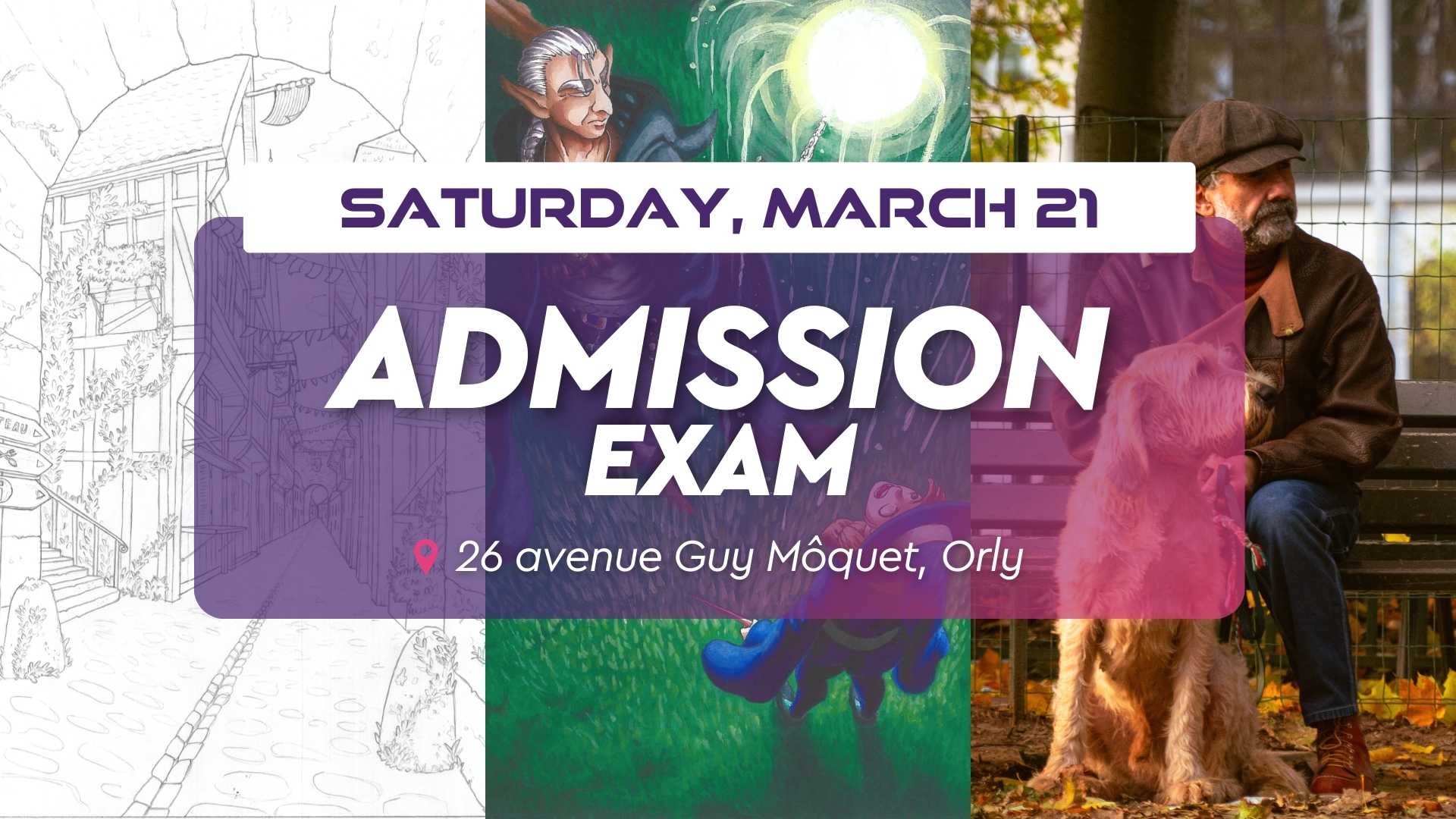 Entrance Exam Day at École Méliès