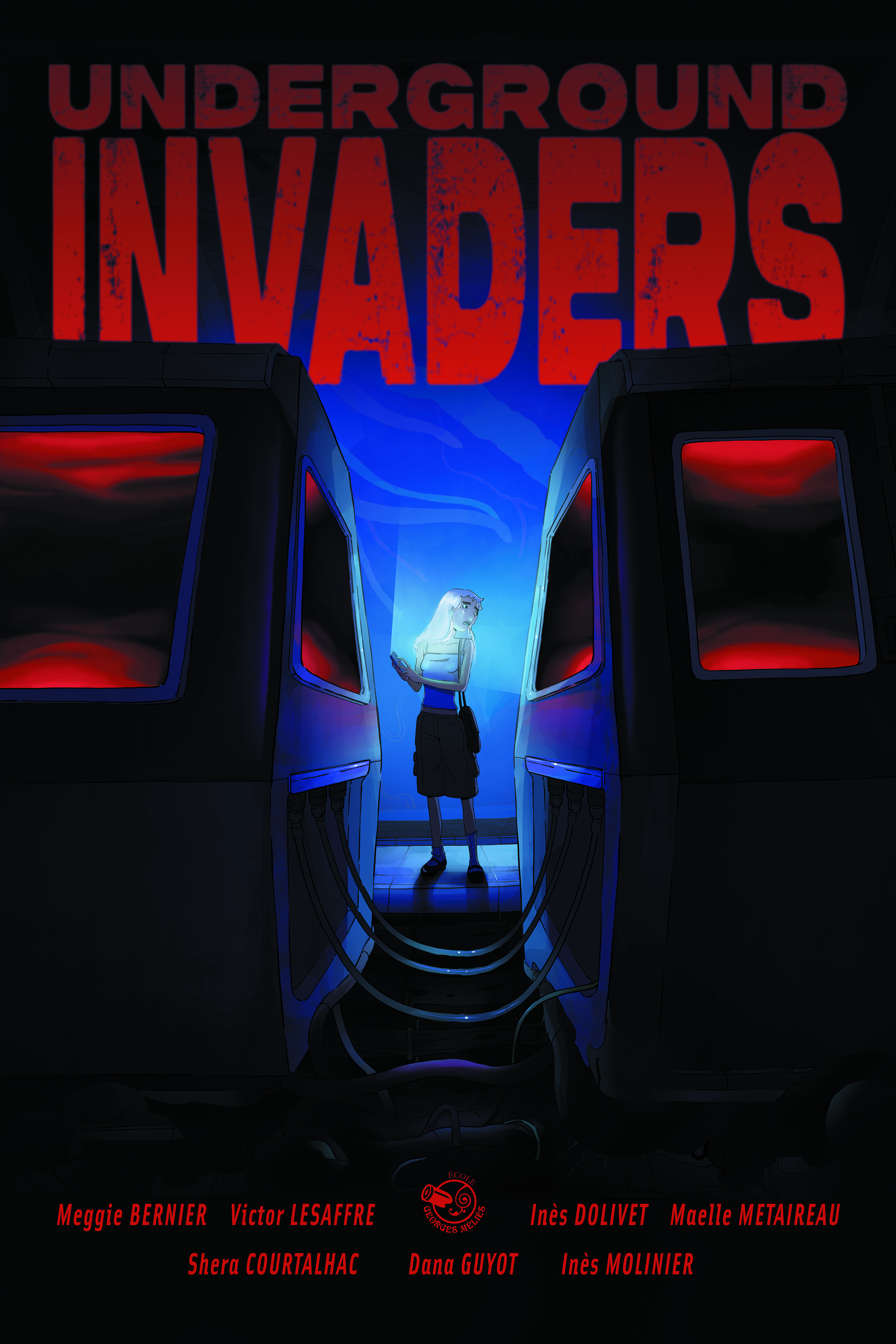 Affiche du film Underground Invaders