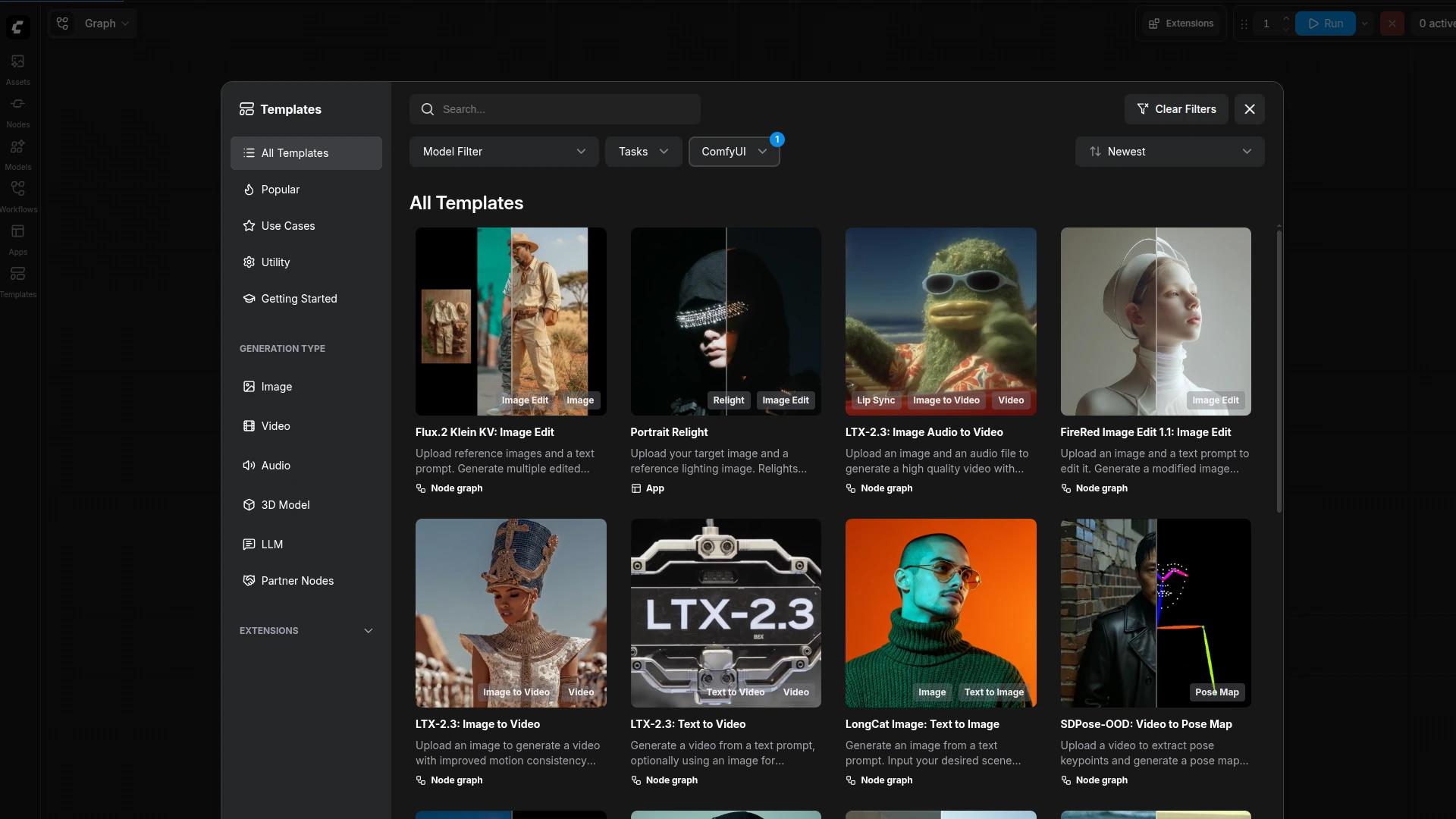 Interface d'IA générative pour les VFX numériques