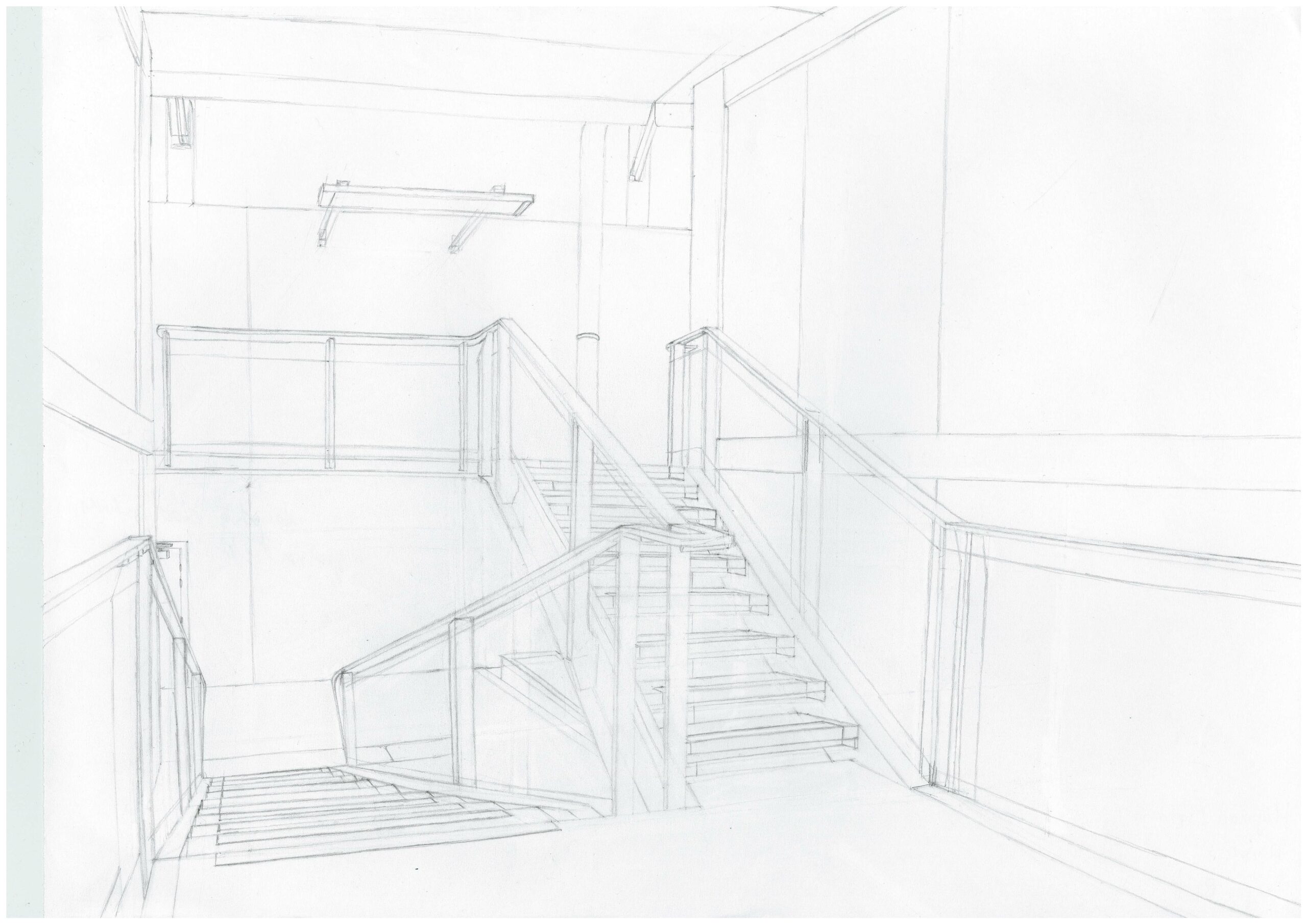 Dessin d'escalier — Angie Mignucci Espinera