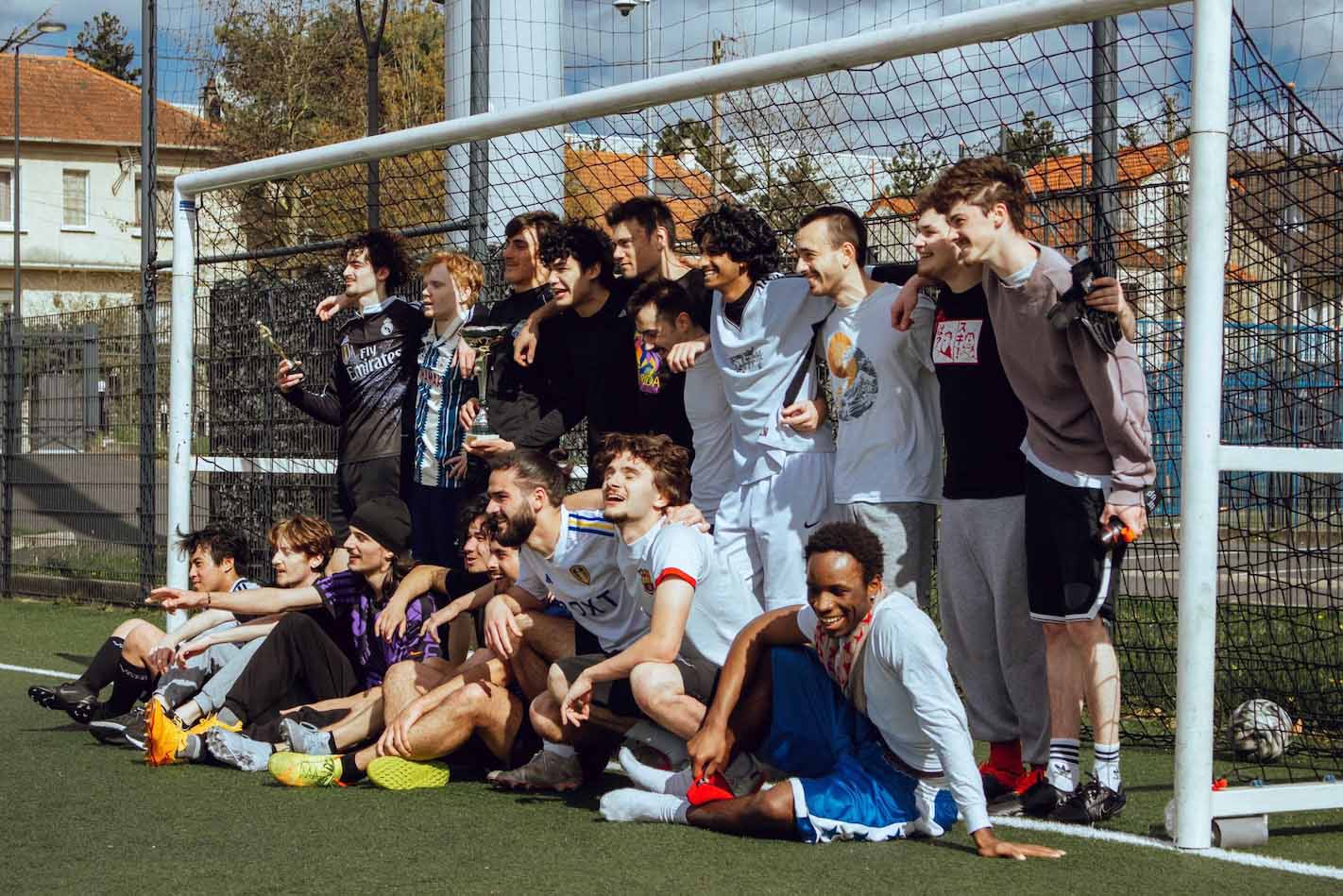 Moment de vie étudiante au campus de l'École Méliès