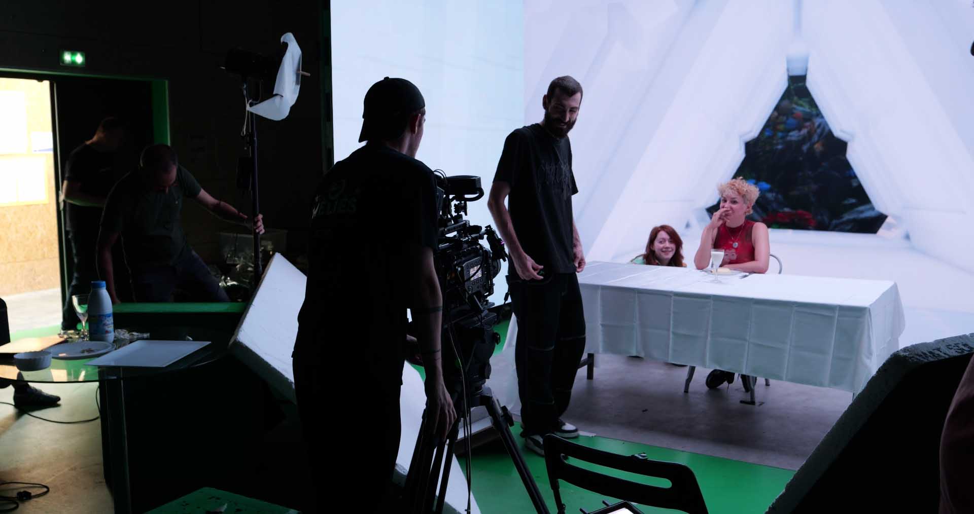 Tournage — formation Vidéaste Polyvalent, École Méliès